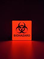 Biohazard LED-lamp / lightbox, Led-lamp, Minder dan 30 watt, Industriële stijl Gaming, Nieuw