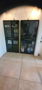 IKEA Vitrinekast 2x 80x40x175 incl verlichting inwendig spot, Huis en Inrichting, Kasten | Vitrinekasten, Ophalen, Gebruikt, 50 tot 100 cm