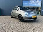Fiat 500 0.9 TwinAir Lounge | Grijs Metallic | Topstaat+ NAP, Voorwielaandrijving, Euro 5, Zwart, Leder en Stof