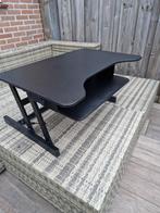 Zit/sta bureauverhoger Updesk met gasveer (db022), Computers en Software, Ophalen, Zo goed als nieuw, In hoogte verstelbaar