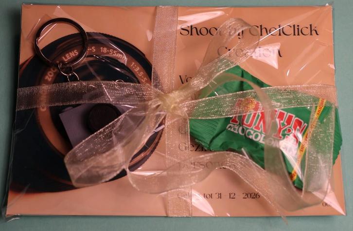 Cadeaubon fotoshoot, Tickets en Kaartjes, Kortingen en Cadeaubonnen, Eén persoon, Cadeaubon