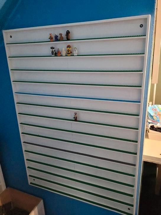 Lego kast, zelf gemaakt., Verzamelen, Speelgoed, Zo goed als nieuw, Ophalen