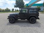 Jeep Wrangler 2.5 I hard TOP 1997 Zwart, Auto's, Jeep, 450 kg, 1800 kg, 118 pk, 4 cilinders
