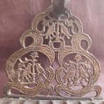 Israël Judaica Bronzen Hannuka Menora met Vogels Chanoeka, Antiek en Kunst, Antiek | Koper en Brons, Verzenden