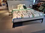 Auping ledikant Essential met gestoffeerde matrassen 180x210, Ophalen of Verzenden, Gebruikt, Tweepersoons, Rood