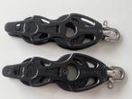 2 x nieuwe Harken Black Magic vioolblok 75 mm met hondsvot, Ophalen of Verzenden, Nieuw, Lijn of Blok
