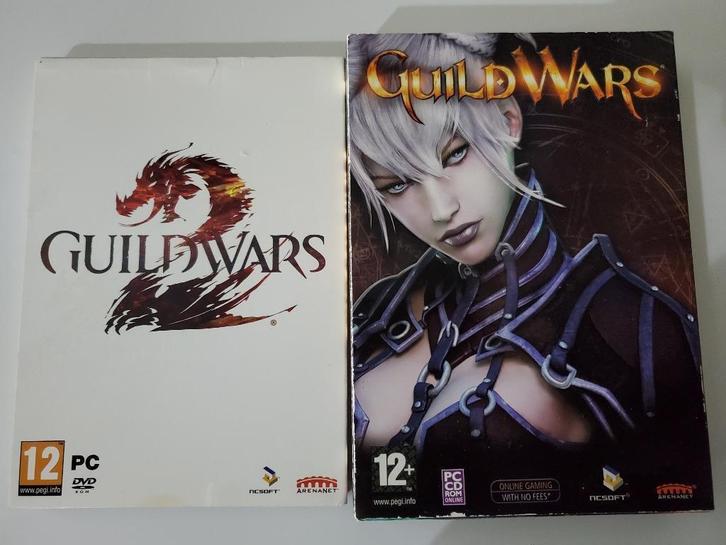 PC Guildwars 1 & 2, Spelcomputers en Games, Games | Pc, Gebruikt, Role Playing Game (Rpg), 1 speler, Vanaf 12 jaar, Online, Ophalen of Verzenden