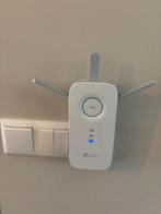 TP-Link RE450 WiFi Versterker – Dual Band AC1750, Ophalen of Verzenden, Zo goed als nieuw, TPLINK