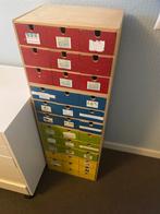 Moppe kastjes op achterwand, Huis en Inrichting, Ophalen, Minder dan 50 cm, Gebruikt, Minder dan 25 cm