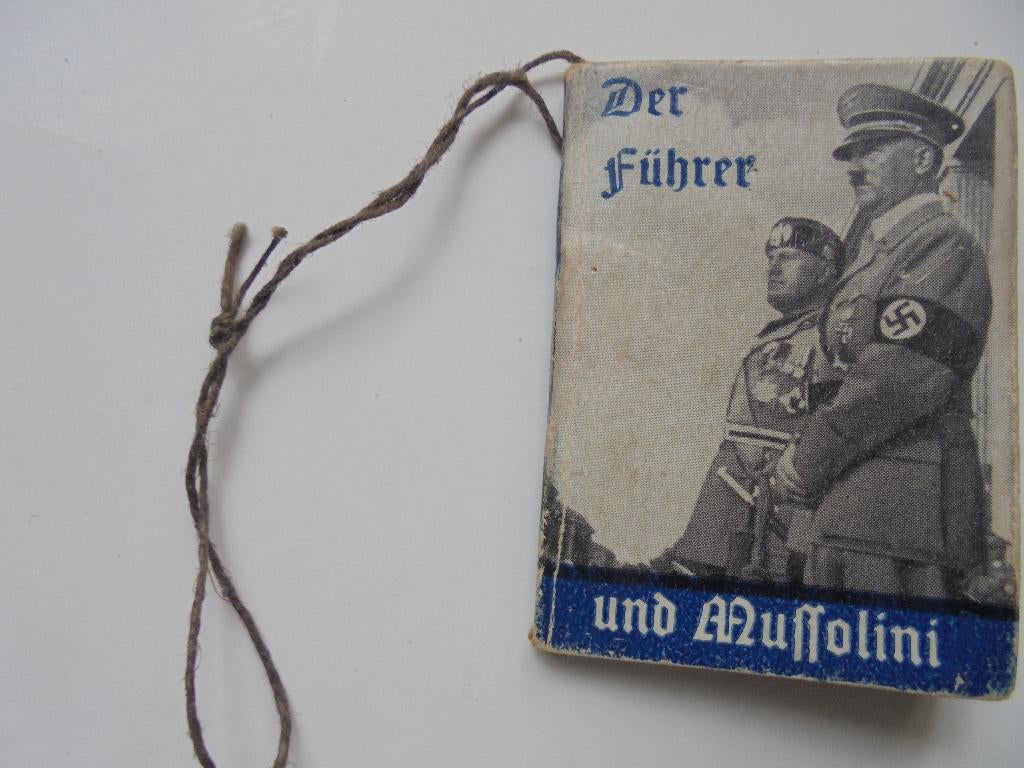 WOII Hitler 7 Mussolini Winter-Hilfswerk (RBij4-18), Boeken, Ophalen of Verzenden, Tweede Wereldoorlog, Zo goed als nieuw