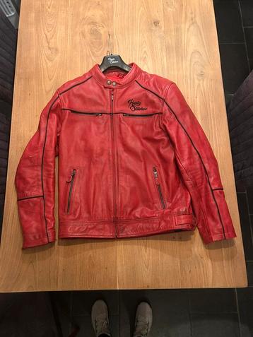 Motor jas Rusty stitches maat L beschikbaar voor biedingen