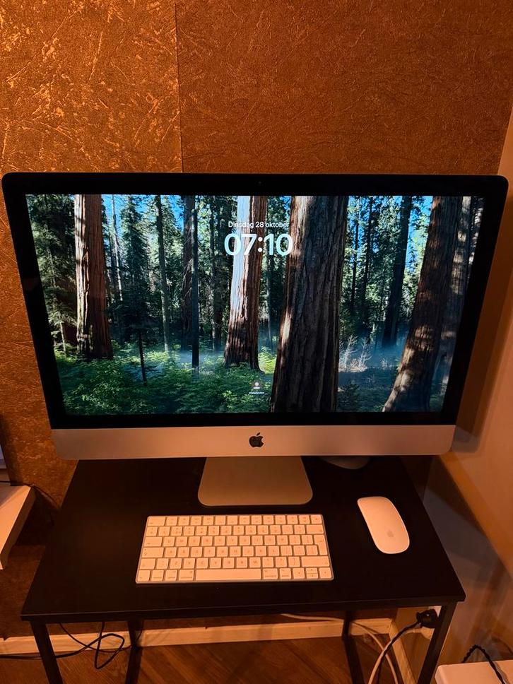 iMac 27-inch 2019 - Retina 5K, Computers en Software, Apple Desktops, Gebruikt, iMac, Onbekend, 3 tot 4 Ghz, 8 GB, Ophalen of Verzenden