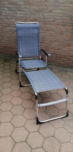 2 Stoelen met voetbankje, Caravans en Kamperen, Ophalen, Zo goed als nieuw