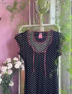 Mesh polka dot dress kyra & ko, Maat 38/40 (M), Zwart, Ophalen of Verzenden, Zo goed als nieuw