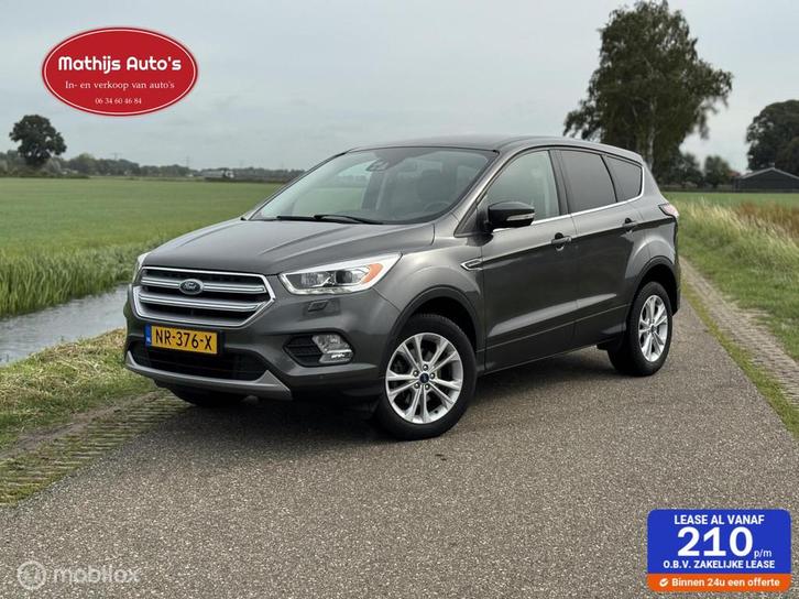 Ford Kuga 1.5 EcoBoost Titanium Navi Climate Cruise Trekhaak, Auto's, Ford, Bedrijf, Te koop, Kuga, ABS, Airbags, Airconditioning