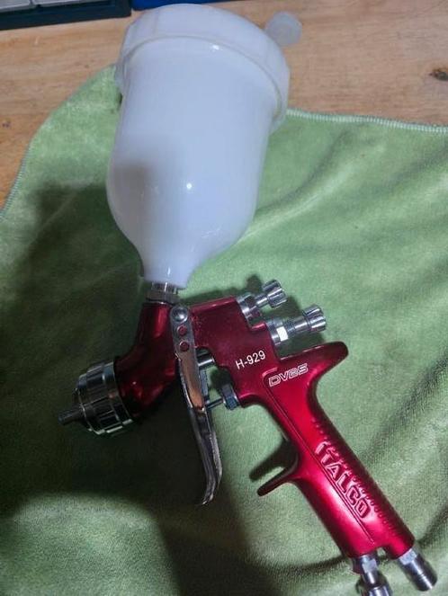 Professionele verfspuit 1.3mm, Doe-het-zelf en Verbouw, Schildersmaterialen, Zo goed als nieuw, Verfspuit of Verfpomp, Ophalen of Verzenden