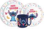 Stitch Kinderservies met Mok - Magnetron - Eetsetje, Ophalen of Verzenden, Nieuw