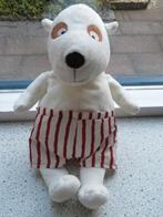 Hond van IKEA Vänligt Dog wit met gestreepte broek (beer), Ophalen of Verzenden, Zo goed als nieuw, Beer
