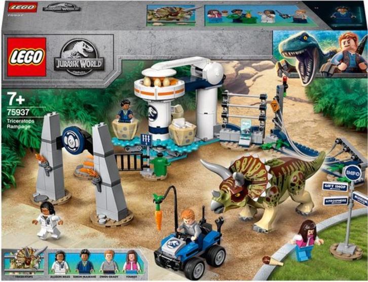 LEGO Jurassic World Triceratopschaos - 75937, Kinderen en Baby's, Speelgoed | Duplo en Lego, Nieuw, Lego, Complete set, Ophalen of Verzenden