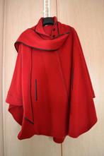 Prachtig Cape van wol met cashmere, Kleding | Dames, Damo donna, Ophalen of Verzenden, Zo goed als nieuw, Rood