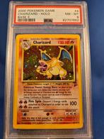 Charizard 4/130 - Base Set 2 (PSA 8), Verzenden, Gebruikt, Losse kaart