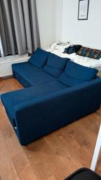 Ikea tweepersoons slaapbank met opslagruimte 220x145, Ophalen of Verzenden, Tweepersoons, Blauw, 140 cm