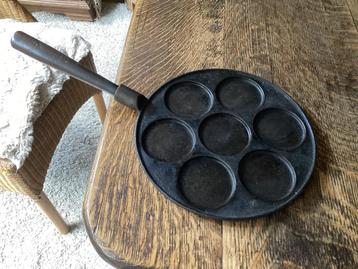 Gietijzeren pannekoeken pan 26 cm RONAB zweden € 12 beschikbaar voor biedingen