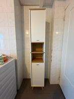 White and wooden shelf, Huis en Inrichting, Ophalen, 50 tot 100 cm, Zo goed als nieuw, Minder dan 100 cm