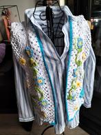 Handgehaakt bloemen gilet vest mt.42/44, Ophalen of Verzenden, Nieuw, Maat 42/44 (L)