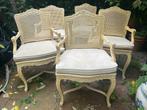 5 stijlvolle, klassieke, witte Italiaanse stoelen, Antiek en Kunst, Ophalen