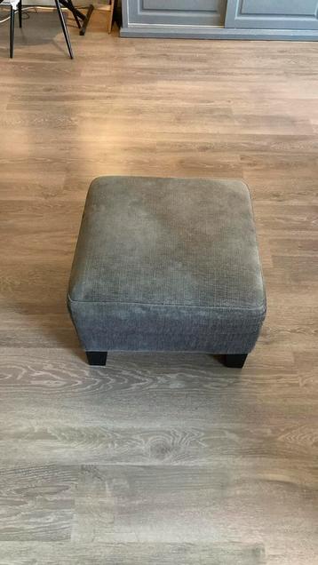 Longue chaise / poef - groen/grijs beschikbaar voor biedingen