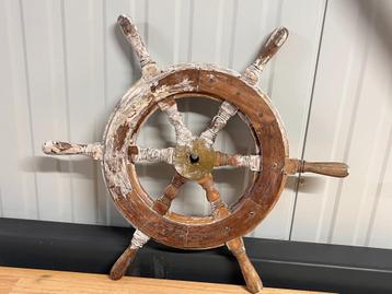 Houten stuurwiel 60 cm  beschikbaar voor biedingen