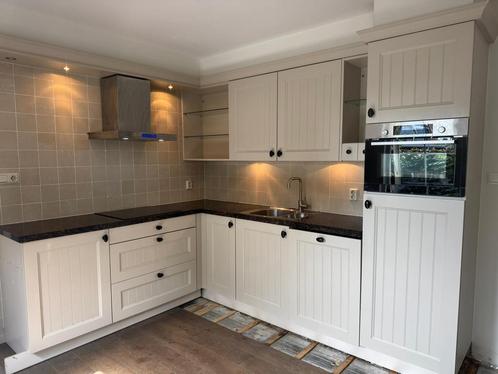 Complete Landelijke Hoekkeuken + Apparatuur + GEDEMONTEERD, Huis en Inrichting, Keuken | Complete keukens, Hoekkeuken, Graniet of Steen