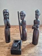 Afrikaanse Mini Kerststal - Jozef, Maria, Jezus, Diversen, Kerst, Ophalen of Verzenden, Gebruikt