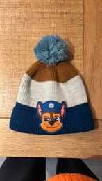 Kindermuts met een leuke opdruk van Chase van Paw Trol, Jongen of Meisje, Ophalen of Verzenden, Zo goed als nieuw, Handschoenen
