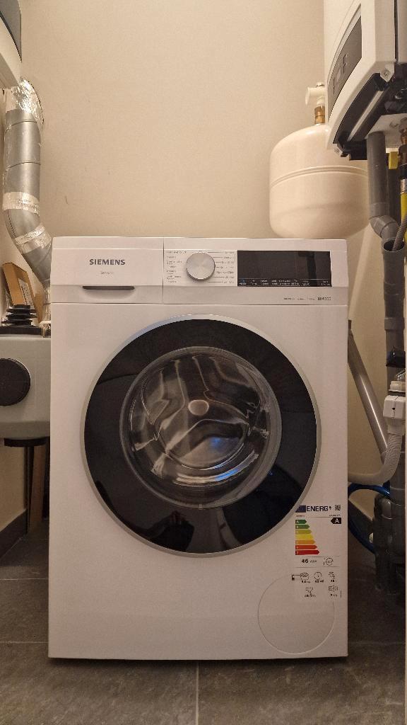 Siemens iQ500 WG44G107NL Wasmachine 9kg 1 jaar oud, Witgoed en Apparatuur, Wasmachines, Zo goed als nieuw, Voorlader, 8 tot 10 kg