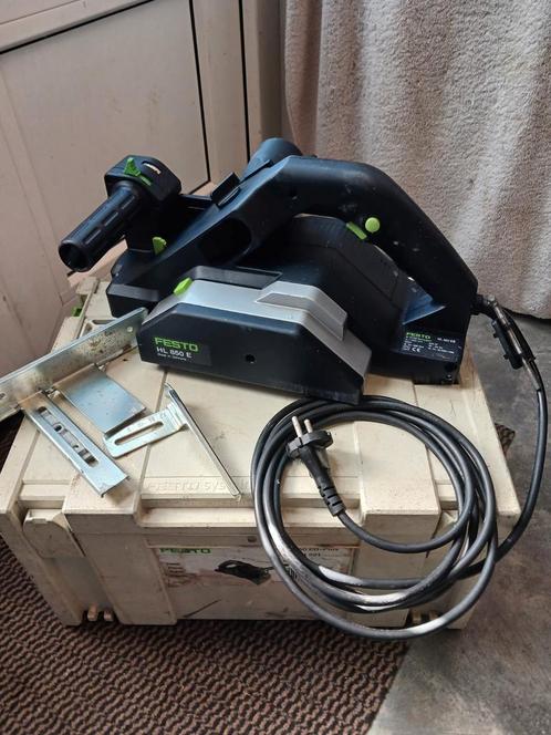 Festo/festool sponning chaaf HL 850 EB in  systainer, Doe-het-zelf en Verbouw, Schaafmachines, Zo goed als nieuw, Elektrisch, Ophalen of Verzenden