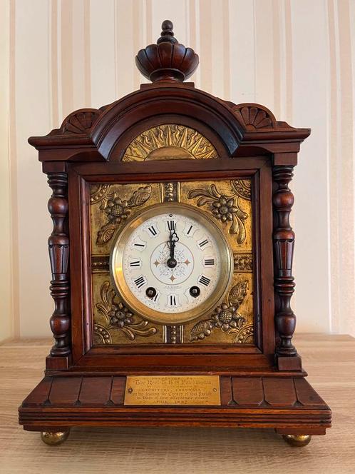 J. W. Benson “Vicarage Clock”, historical provenance, Antiek en Kunst, Antiek | Klokken, Ophalen