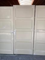 3-slag antieke extra brede paneeldeuren,87/88x207/211cm,34mm, Ophalen, Gebruikt