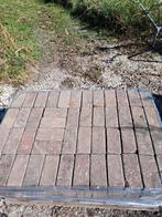 Gebakken Klinkers Tienduimers Keiformaat - 19 m², Tuin en Terras, Overige materialen, Gebruikt, Klinkers, Ophalen of Verzenden