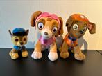 3 Paw Patrol knuffels - Chase, Skye, Zuma, Ophalen of Verzenden, Zo goed als nieuw, Hond