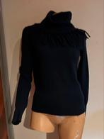 KAREN MILLEN col trui met franjes M  origineel ZGAN, Maat 38/40 (M), Karen Millen, Zwart, Ophalen of Verzenden
