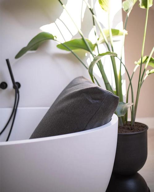 Badkussen Badesofa Antraciet | Nieuw | Magazijnopruiming, Huis en Inrichting, Badkamer | Badtextiel en Accessoires, Nieuw, Overige typen