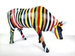 CowParade / Cow Parade Koe "Striped Cow" LARGE, Ophalen of Verzenden