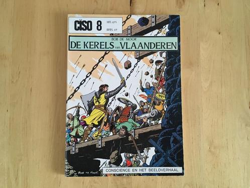Ciso 8: De Kerels van Vlaanderen (Bob de Moor) 2e druk, Boeken, Stripboeken, Zo goed als nieuw, Eén stripboek, Ophalen of Verzenden