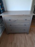 IKEA Hemnes ladekast grijs-bruin, Huis en Inrichting, Ophalen, Gebruikt, 100 tot 150 cm, 3 of 4 laden