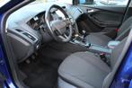 Ford Focus 1.0i "Titanium" Cruise - Navi ! 125 Pk (bj 2017), Gebruikt, Zwart, Blauw, Bluetooth