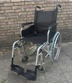 Aluminium rolstoel. Met afneembare wielen massieve banden, Ophalen of Verzenden, Inklapbaar, Gebruikt, Duwrolstoel