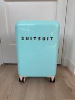 SUITSUIT Koffer - Lichtblauw, Sieraden, Tassen en Uiterlijk, Koffers, Gebruikt, 50 tot 60 cm, Hard kunststof, Ophalen of Verzenden