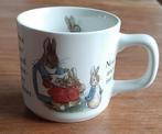 Wedgwood Peter Rabbit mokje, Ophalen of Verzenden, Zo goed als nieuw, Porselein, Kop en/of schotel